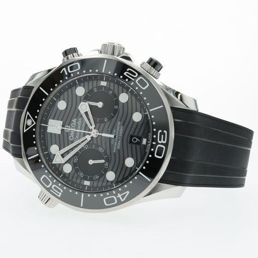 Omega Seamaster Chronograph Black Dial 44mm Automatic Steel 210.32.44.51.01.001