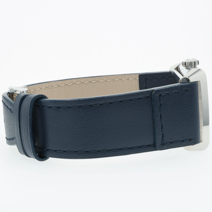 Jaeger LeCoultre Reverso Tribute Small Seconds Blue Dial Steel 214.8.62 Q3978480