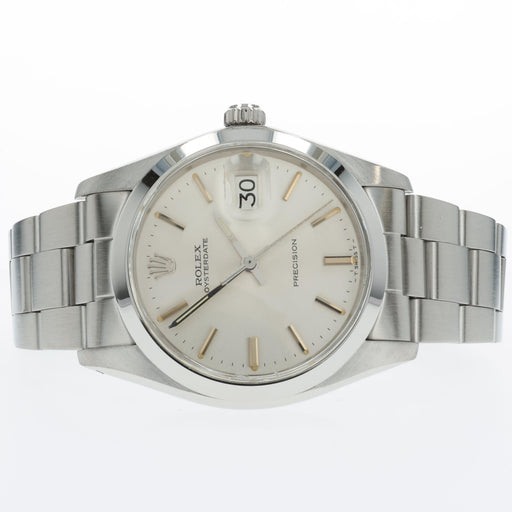 Rolex Oyster Perpetual Silver Dial Manual Wind Stainless Steel 34MM 6694