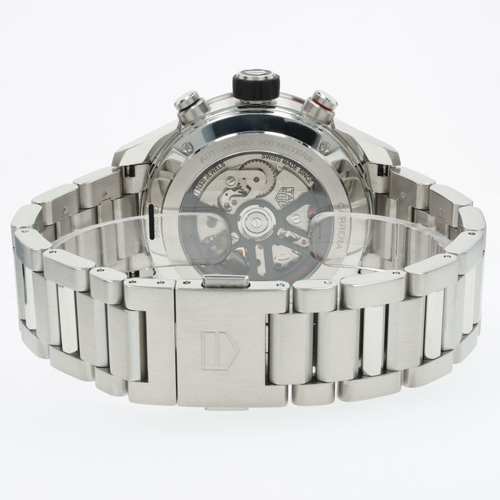 Tag Heuer Carrera Calibre Heuer 02 Stainless Steel Chronograph Automatic CBG2010