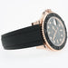 Rolex Yachtmaster Black Dial 18kt Rose Gold Oysterflex Automatic 126655