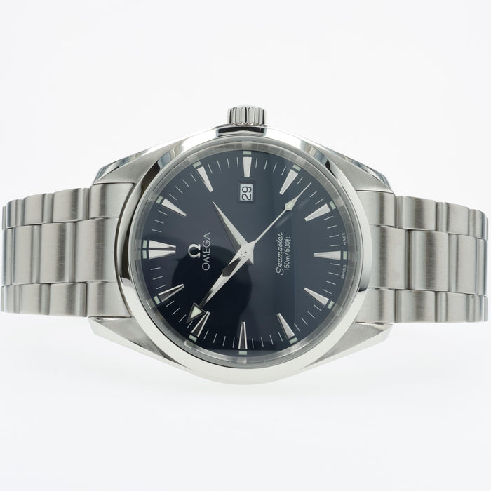Omega Seamaster Aqua Terra Blue Dial 39mm Quartz Stainless Steel 2517.80