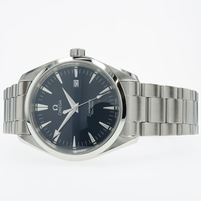 Omega Seamaster Aqua Terra Blue Dial 39mm Quartz Stainless Steel 2517.80