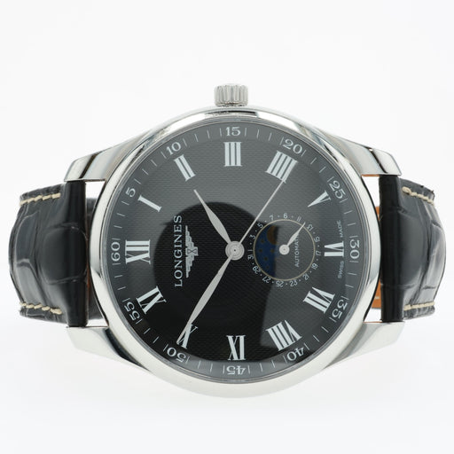 Longines Master Collection Moonphase Black Dial Stainless Steel L2.919.4.51.7