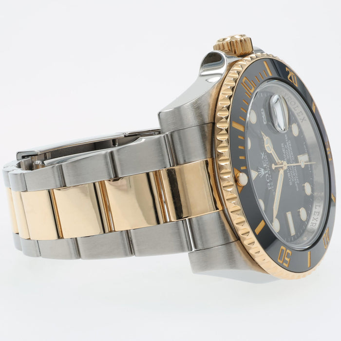 Rolex Submariner Date Black Dial 18kt Yellow Gold & Stainless Steel 116613LN