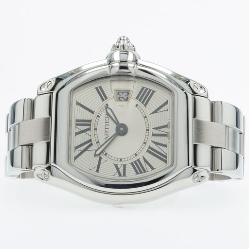 Cartier Roadster Ladies Silver Dial Stainless Steel Quartz W62016V3 2675