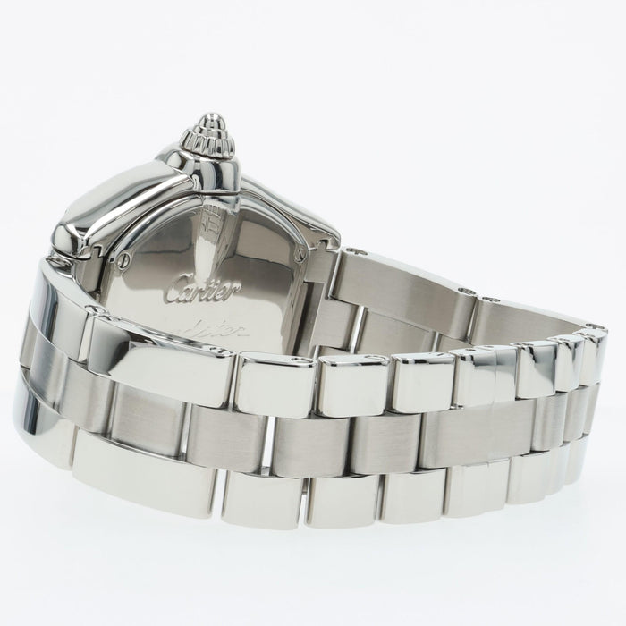 Cartier Roadster Ladies Silver Dial Stainless Steel Quartz W62016V3 2675