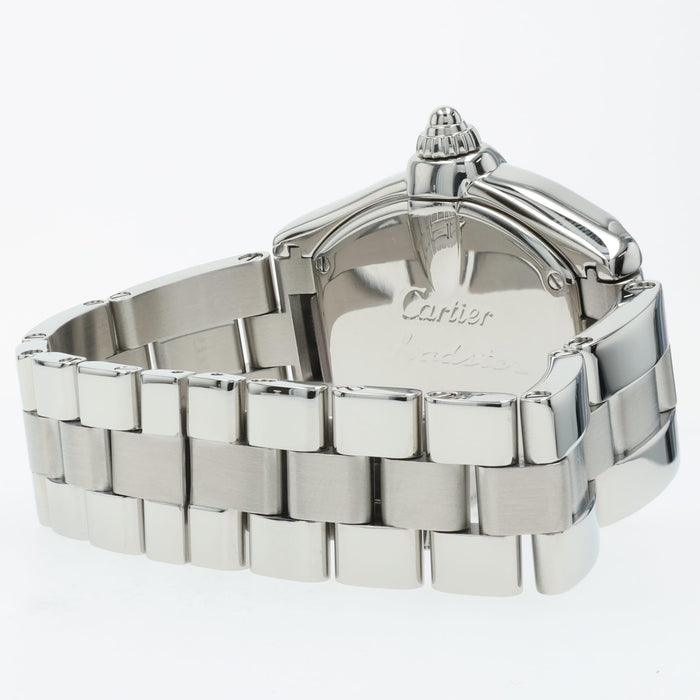 Cartier Roadster Ladies Silver Dial Stainless Steel Quartz W62016V3 2675