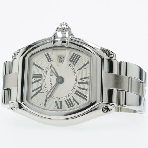 Cartier Roadster Ladies Silver Dial Stainless Steel Quartz W62016V3 2675