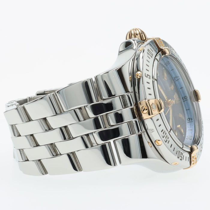 Breitling Starliner Ladies Quartz Mother of Pearl Dial 18kt Gold & Steel B71340