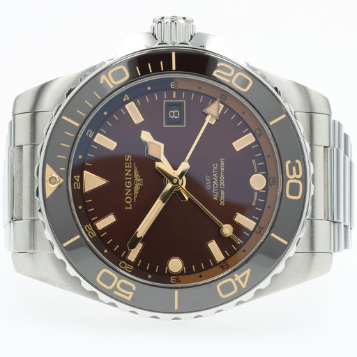 Longines HydroConquest Brown Dial Diver Stainless Steel 41MM L3.790.4.66.6