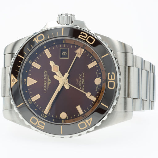 Longines HydroConquest Brown Dial Diver Stainless Steel 41MM L3.790.4.66.6