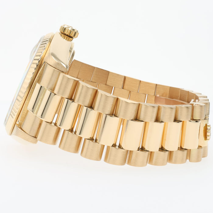 Rolex Day-Date 36mm President Solid 18kt Yellow Gold Factory Diamond Dial 18038