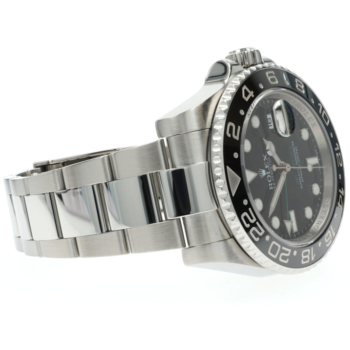 Rolex GMT Master II Black Dial Stainless Steel Automatic 40MM 116710LN