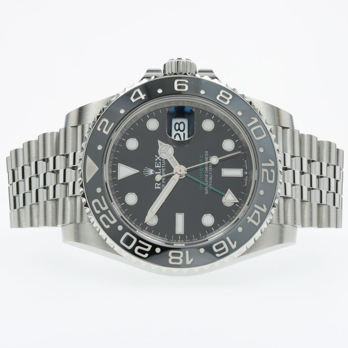 Rolex GMT-Master II "Bruce Wayne" Black Dial Jubilee Stainless Steel 126710GRNR