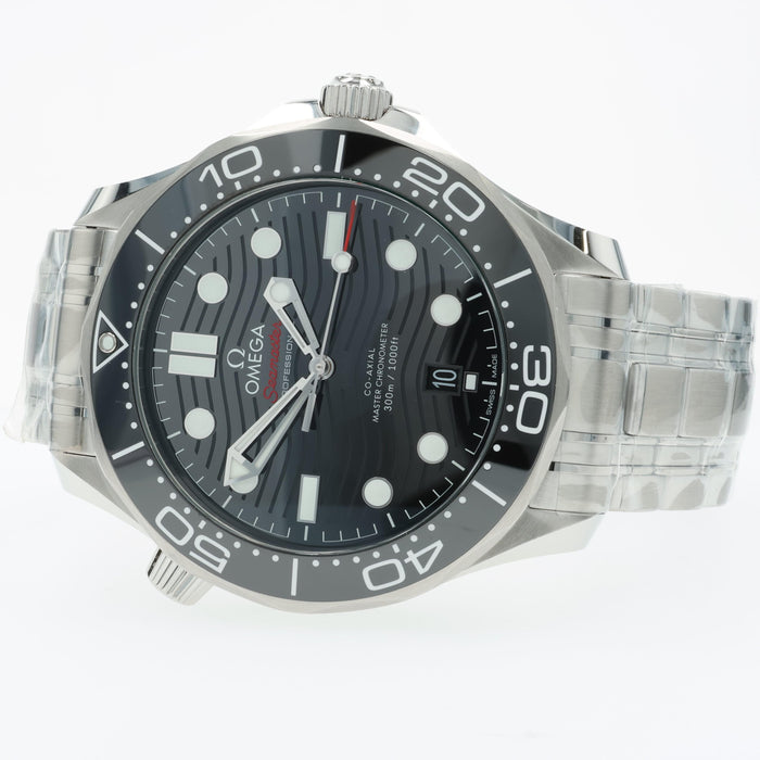 Omega Seamaster Professional 300 Black Dial Stainless Steel 210.30.42.20.01.001