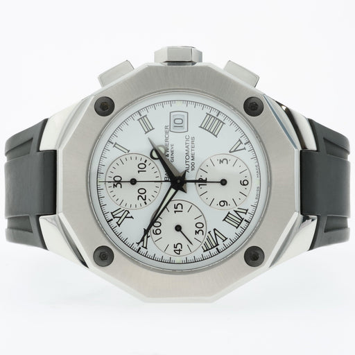 Baume & Mercier Riviera White Dial Chronograph Stainless Steel 65541