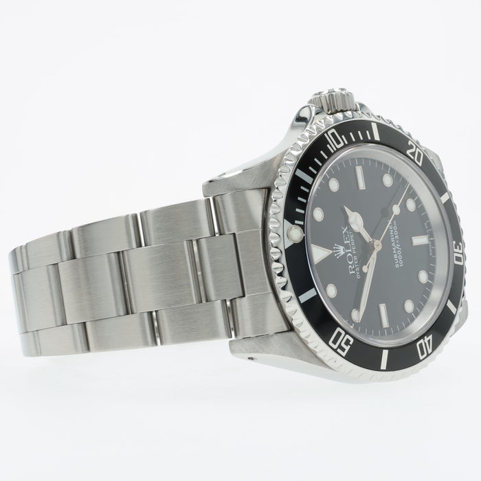 Rolex Submariner No-Date Black Dial Stainless Steel 40MM Automatic 14060