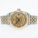 Rolex Datejust 26 Factory Diamond Champagne Dial 18K Yellow Gold & Steel 179173