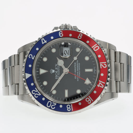 Rolex GMT-Master "Pepsi" Blue/Red Bezel Oyster Stainless Steel 16700