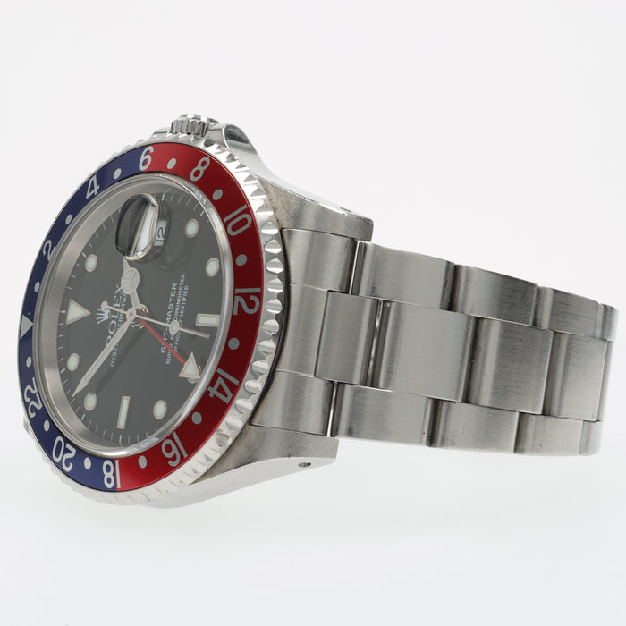 Rolex GMT-Master "Pepsi" Blue/Red Bezel Oyster Stainless Steel 16700