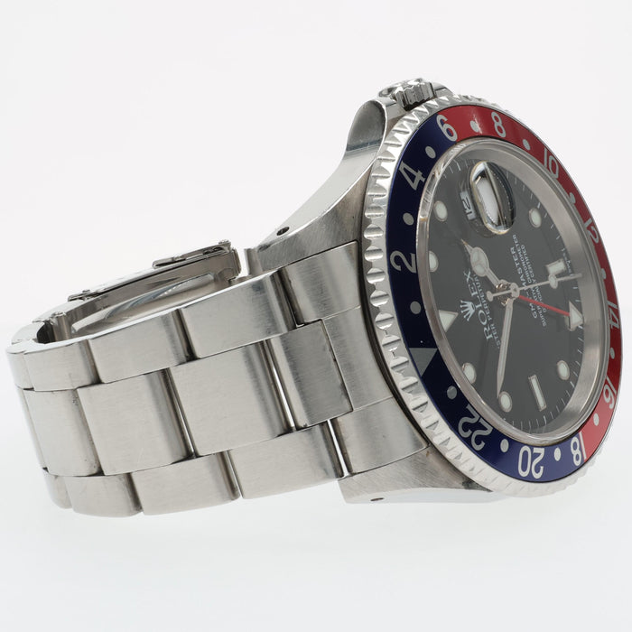 Rolex GMT-Master "Pepsi" Blue/Red Bezel Oyster Stainless Steel 16700