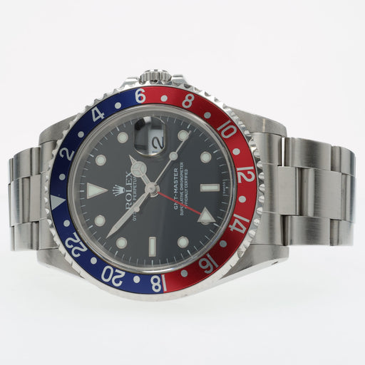 Rolex GMT-Master "Pepsi" Blue/Red Bezel Oyster Stainless Steel 16700
