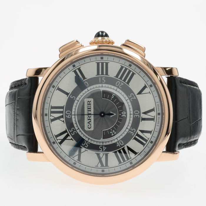 Cartier Rotonde De Cartier Central Chronograph 18K Rose Gold 42mm W155595 2955