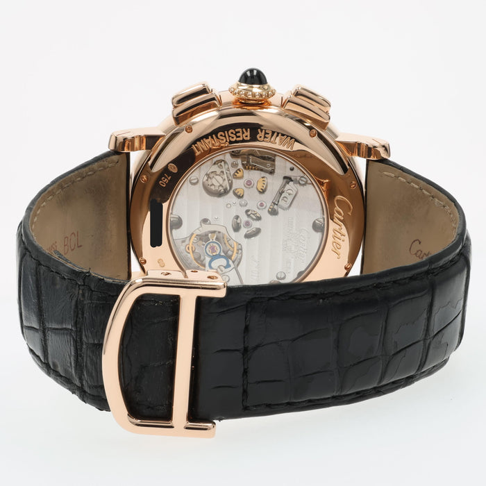Cartier Rotonde De Cartier Central Chronograph 18K Rose Gold 42mm W155595 2955
