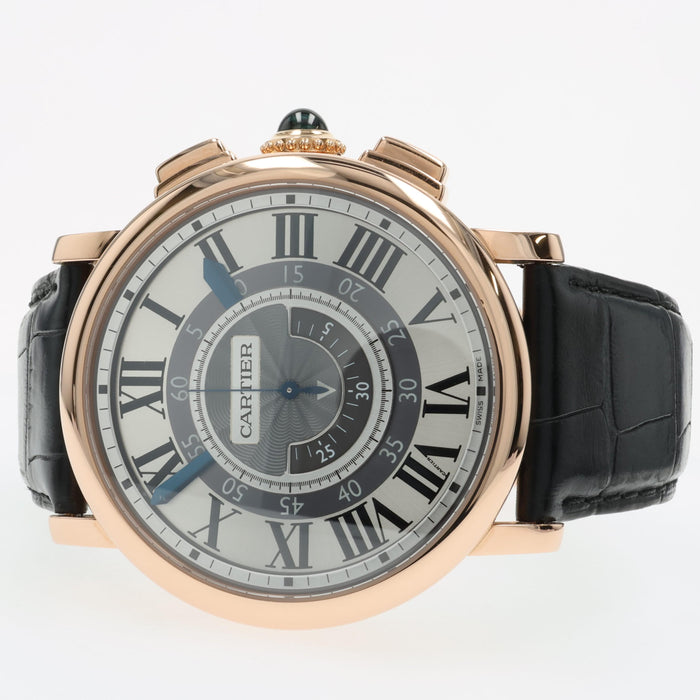 Cartier Rotonde De Cartier Central Chronograph 18K Rose Gold 42mm W155595 2955