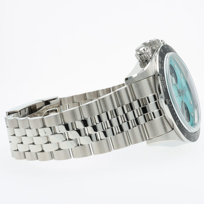 Tudor Black Bay Chronograph Flamingo Blue Dial Stainless Steel 79360N