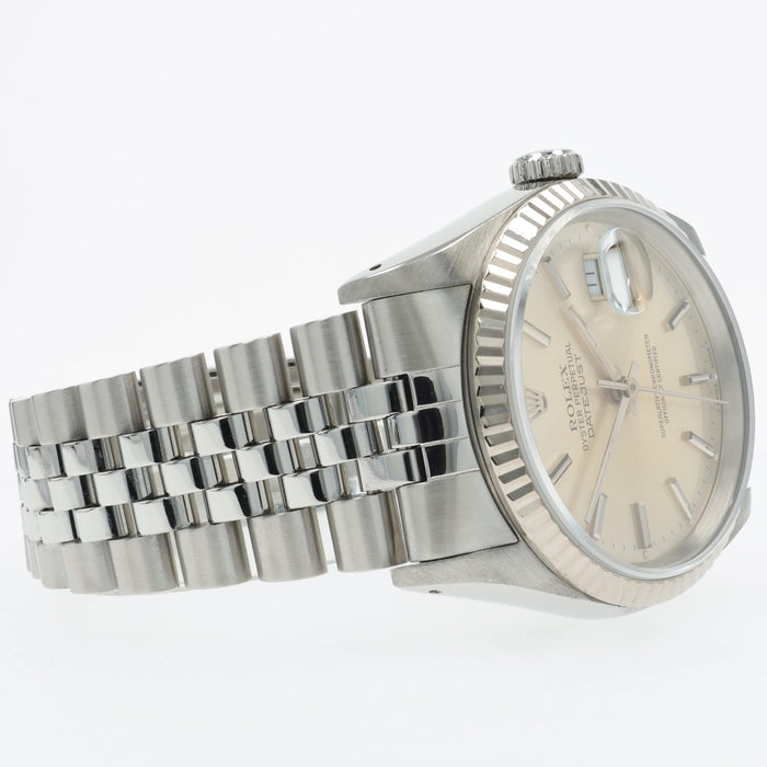 Rolex Datejust 36mm Automatic Silver Dial Jubilee Stainless Steel 16234