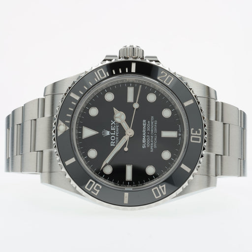 Rolex Submariner No Date Automatic Ceramic Black Dial Stainless Steel 124060