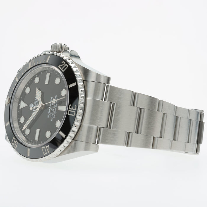 Rolex Submariner No Date Automatic Ceramic Black Dial Stainless Steel 124060