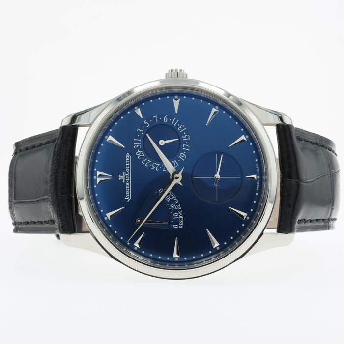 Jaeger LeCoultre Master Ultra Thin Reserve de Marche Steel	Q1378480 176.8.38.S