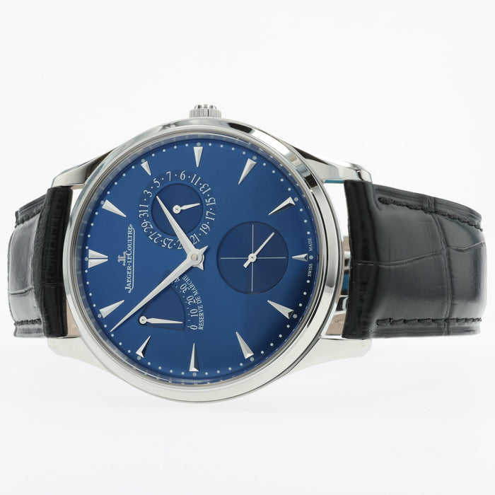 Jaeger LeCoultre Master Ultra Thin Reserve de Marche Steel	Q1378480 176.8.38.S