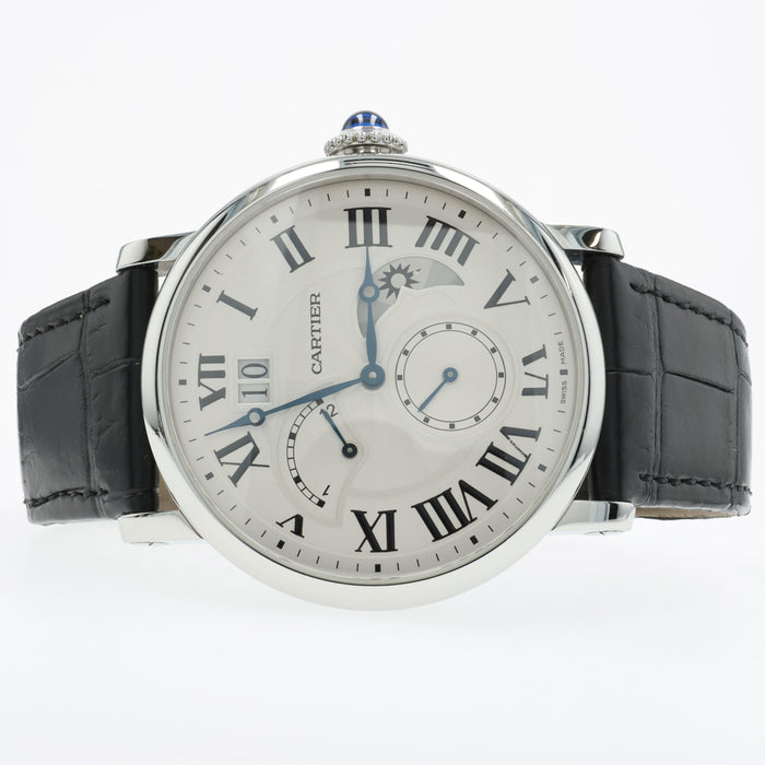 Cartier Rotonde de Cartier Retrograde GMT 42MM Stainless Steel W1556368 3773