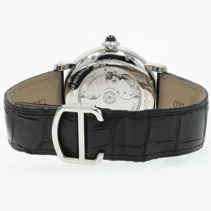 Cartier Rotonde de Cartier Retrograde GMT 42MM Stainless Steel W1556368 3773