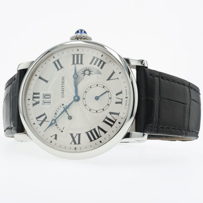 Cartier Rotonde de Cartier Retrograde GMT 42MM Stainless Steel W1556368 3773