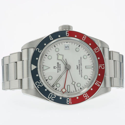 Tudor Black Bay GMT Pepsi Automatic 41mm Silver Dial 79830RB