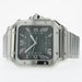 Cartier Santos Large Green Dial Stainless Steel WSSA0062 4072