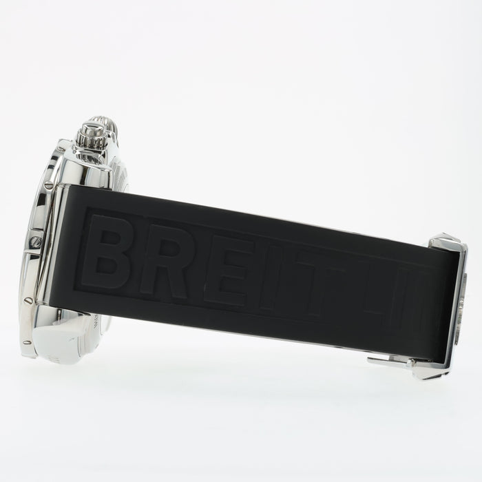 Breitling Chronomat 41 Black Dial Stainless Steel Chronograph Automatic AB0141