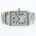 Cartier Tank Must Large Stainless Steel Quartz Silver Dial WSTA0122 4563