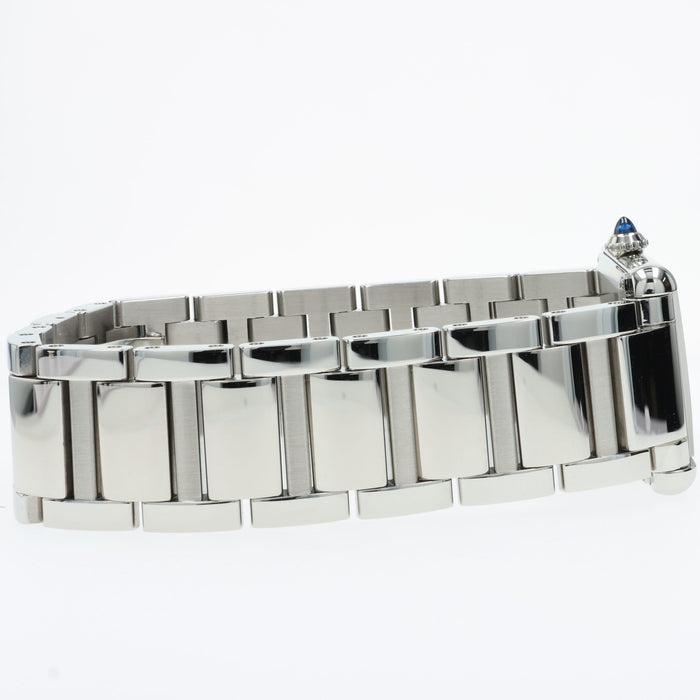 Cartier Tank Must Large Stainless Steel Quartz Silver Dial WSTA0122 4563