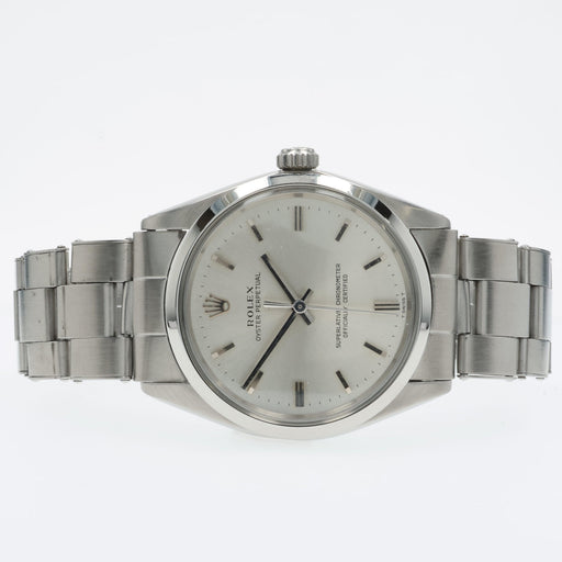 Rolex Oyster Perpetual Silver Dial Automatic 34mm Stainless Steel 1002