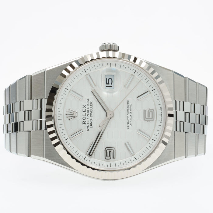 Rolex Land-Dweller 40mm Automatic Silver Dial Stainless Steel 127334