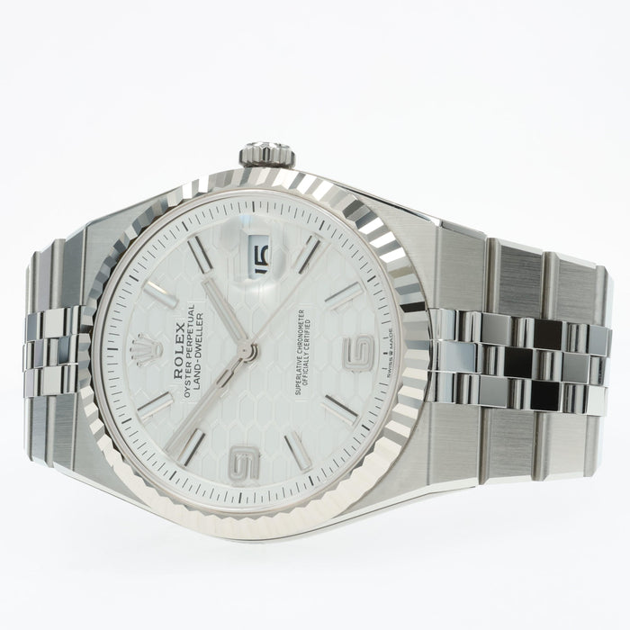 Rolex Land-Dweller 40mm Automatic Silver Dial Stainless Steel 127334