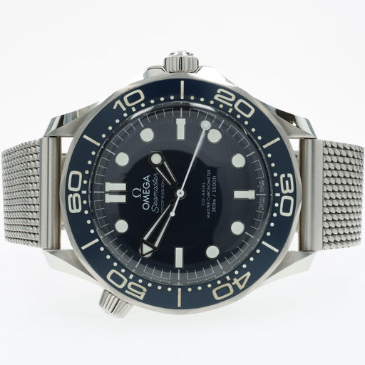 Omega Seamaster James Bond 007 Blue Dial Stainless Steel 210.30.42.20.03.002