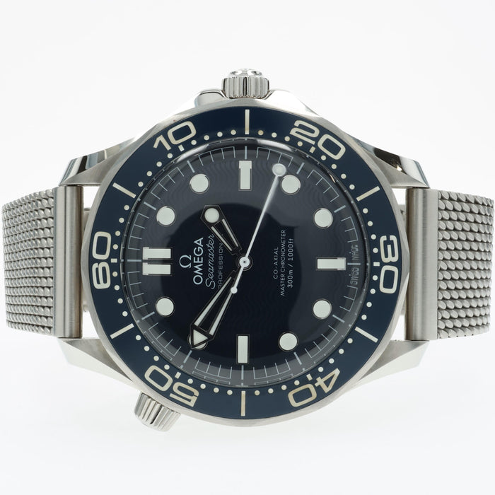 Omega Seamaster James Bond 007 Blue Dial Stainless Steel 210.30.42.20.03.002