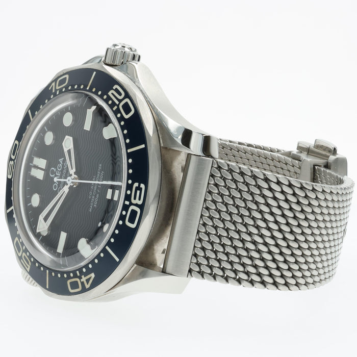 Omega Seamaster James Bond 007 Blue Dial Stainless Steel 210.30.42.20.03.002